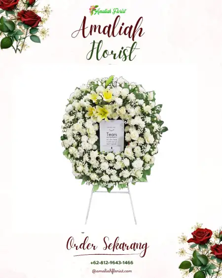 Krans Bunga Duka Sumberbaru